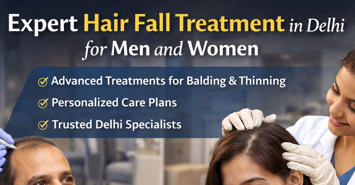 best hair transplant clinic in Delhi