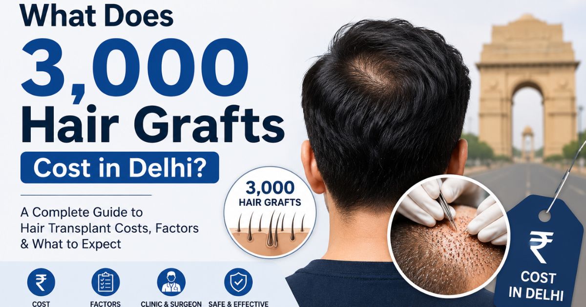 Hair Transplant Cost in Delhi