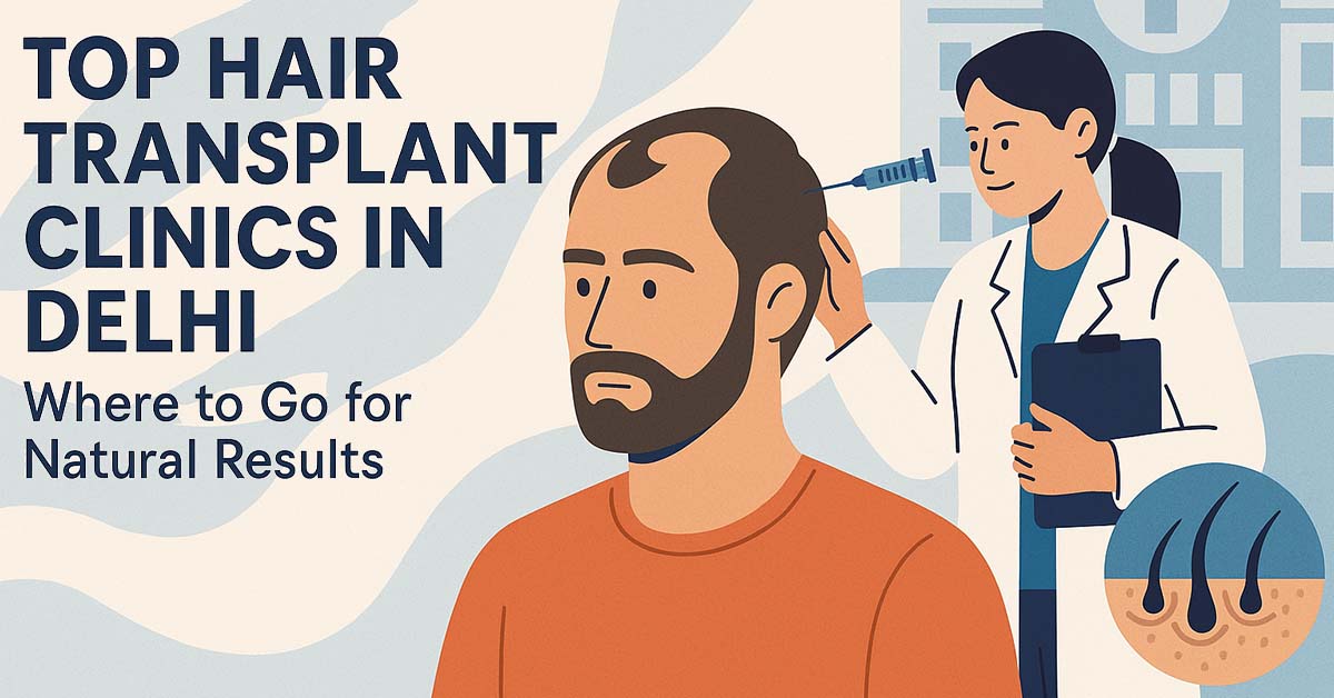 best hair transplant clinic in Delhi